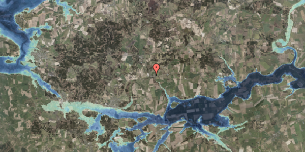 Stomflod og havvand på Torvet 8, 8581 Nimtofte