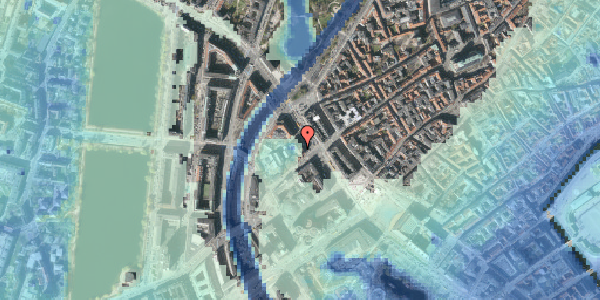 Stomflod og havvand på H.C. Andersens Boulevard 6, 5. , 1553 København V