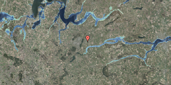 Stomflod og havvand på Asmild Mark 154, 8800 Viborg
