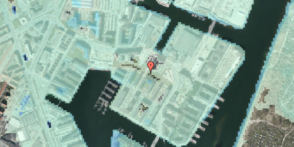 Stomflod og havvand på Teglholm Allé 5, 2450 København SV