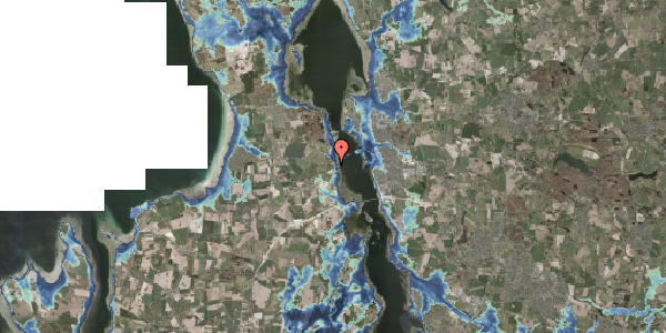 Stomflod og havvand på Baunehøjgaardsvej 21, 3630 Jægerspris