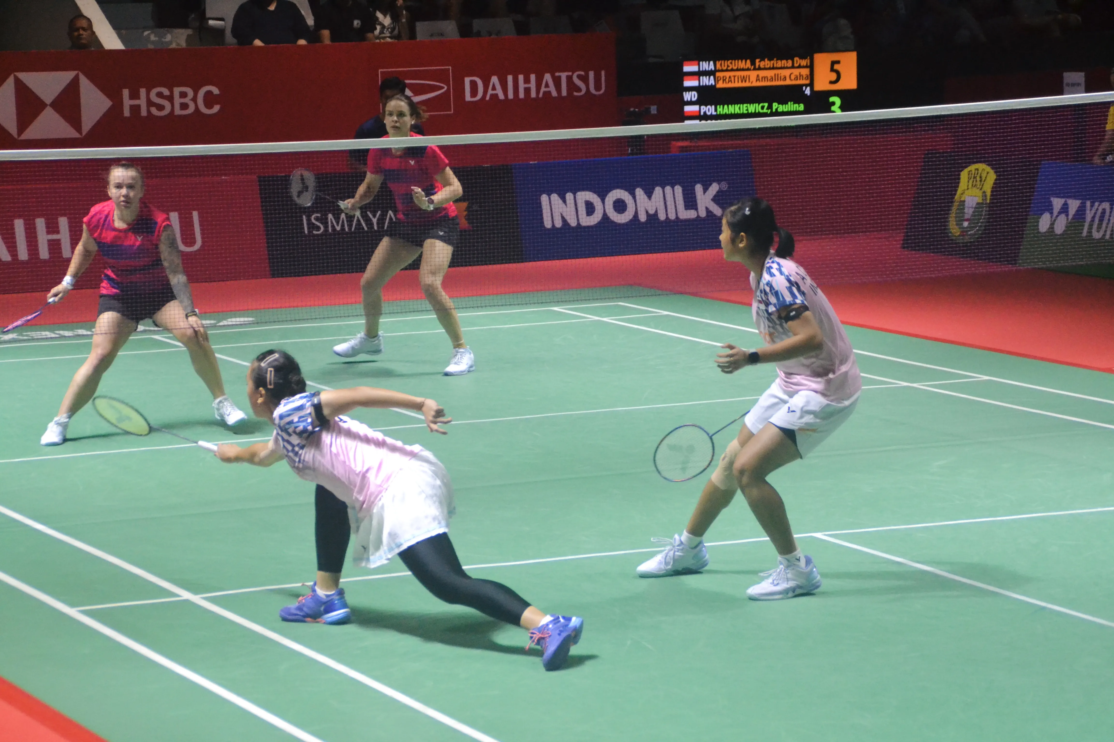 Tampil Dominan, Ana/Tiwi Melaju ke Perempat Final Indonesia Masters 2025