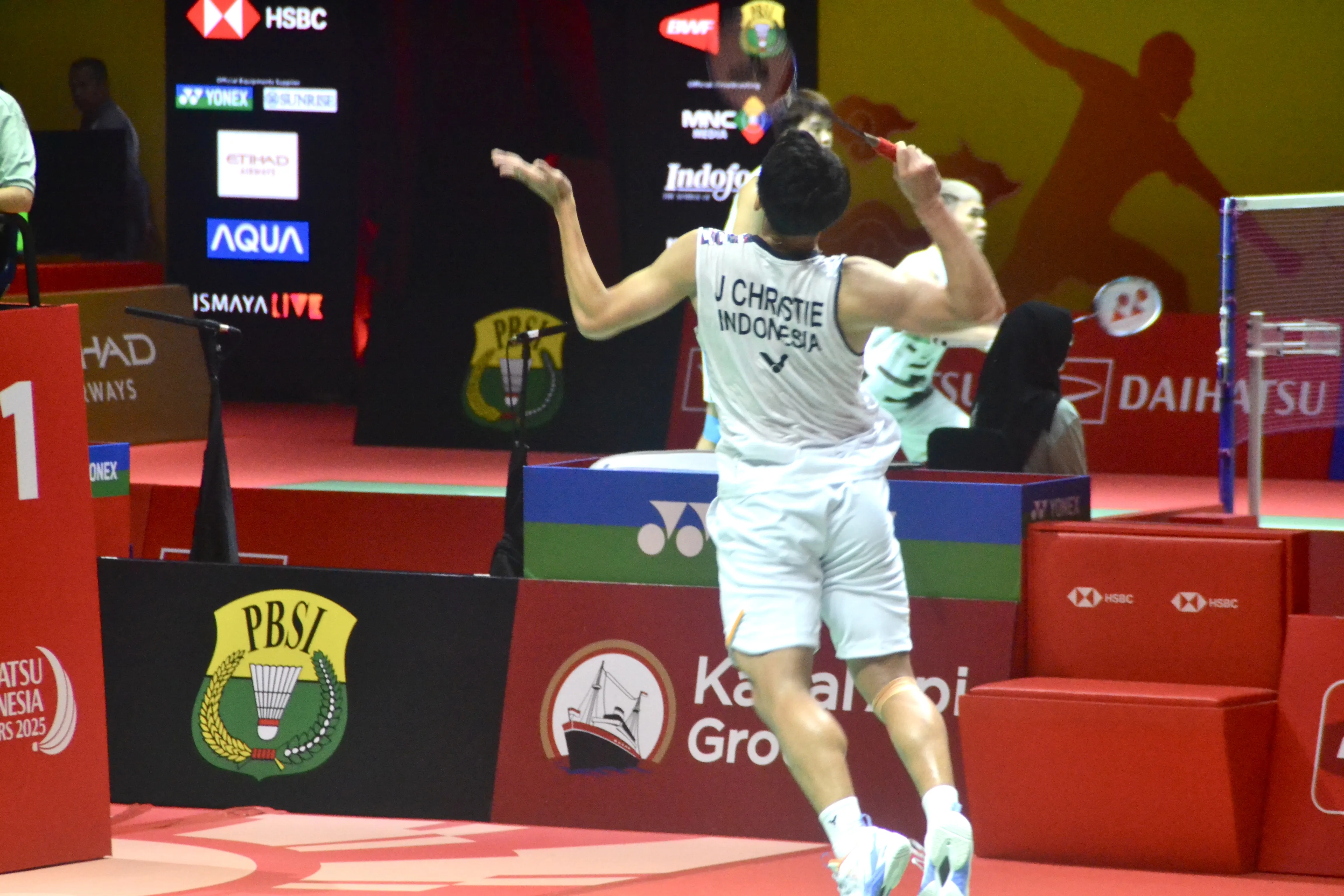 Jalani Laga Rubber Game, Jonatan Melaju ke Semifinal Indonesia Masters 2025