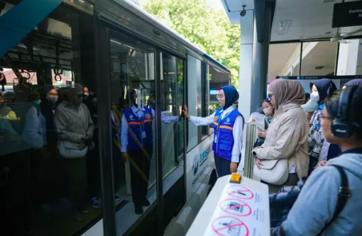 Libur Lebaran, Transjakarta Tetap Beroperasi Normal