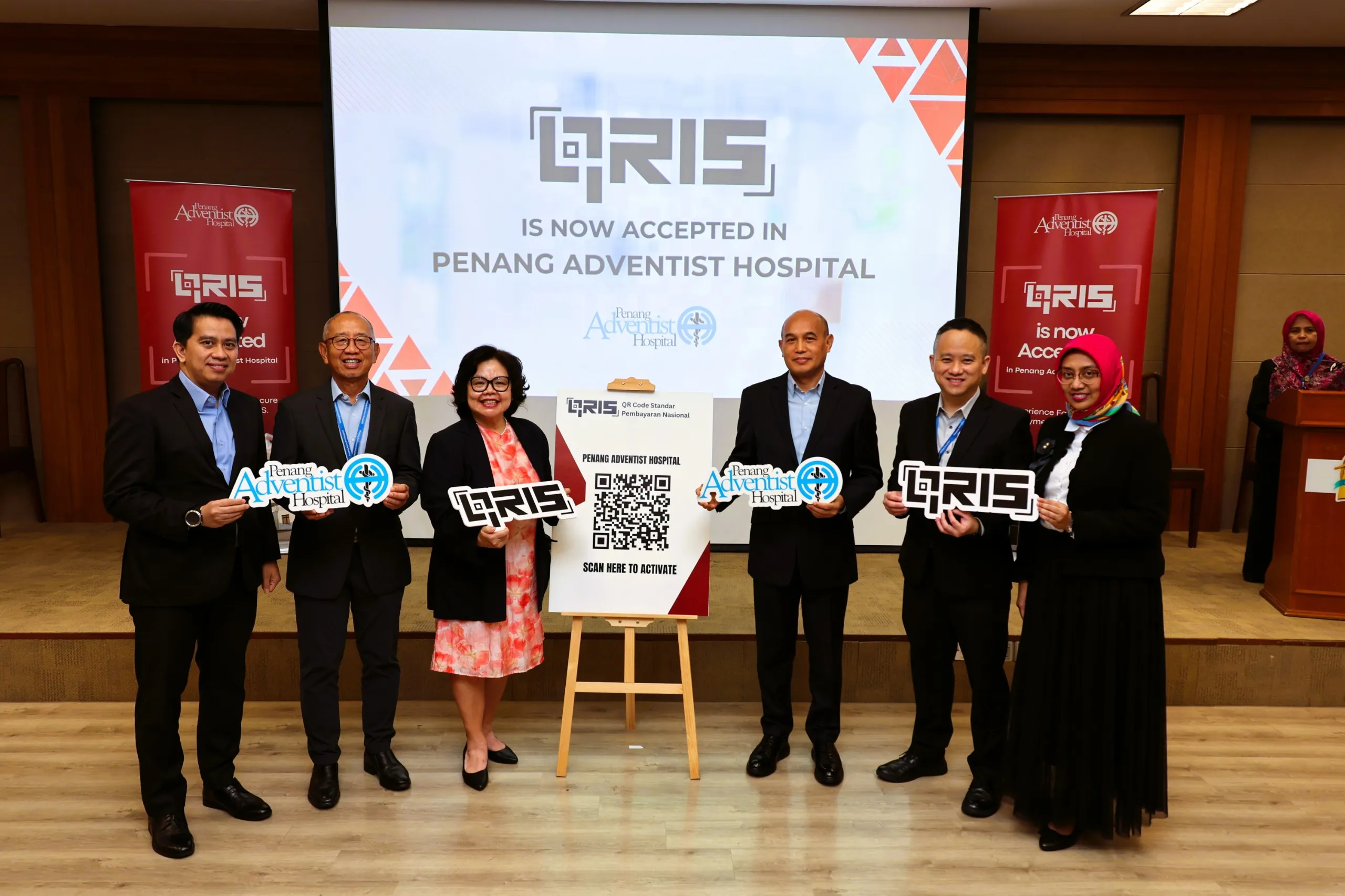 Rumah Sakit Adventist Penang Menerapkan QRIS Sebagai Metode Pembayaran
