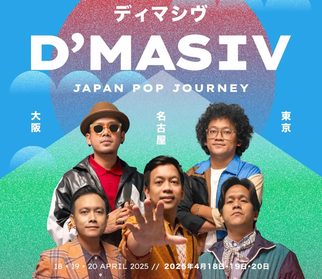 D'MASIV Akan Gelar Konser di Jepang April Mendatang