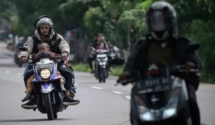 Tips Mudik Naik Motor dengan Membawa Anak