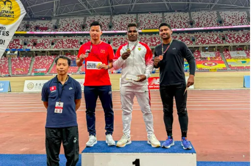 Indonesia Raih 7 Emas dari Kejuaraan Atletik 85th Singapore Open Track