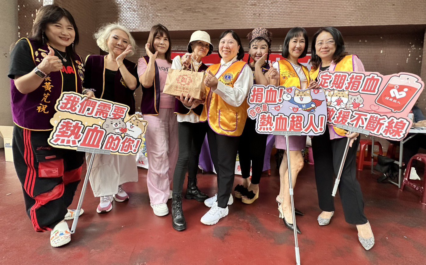 新仟禧峨眉捐血站舉行捐血活動/Ai健康檢測 3