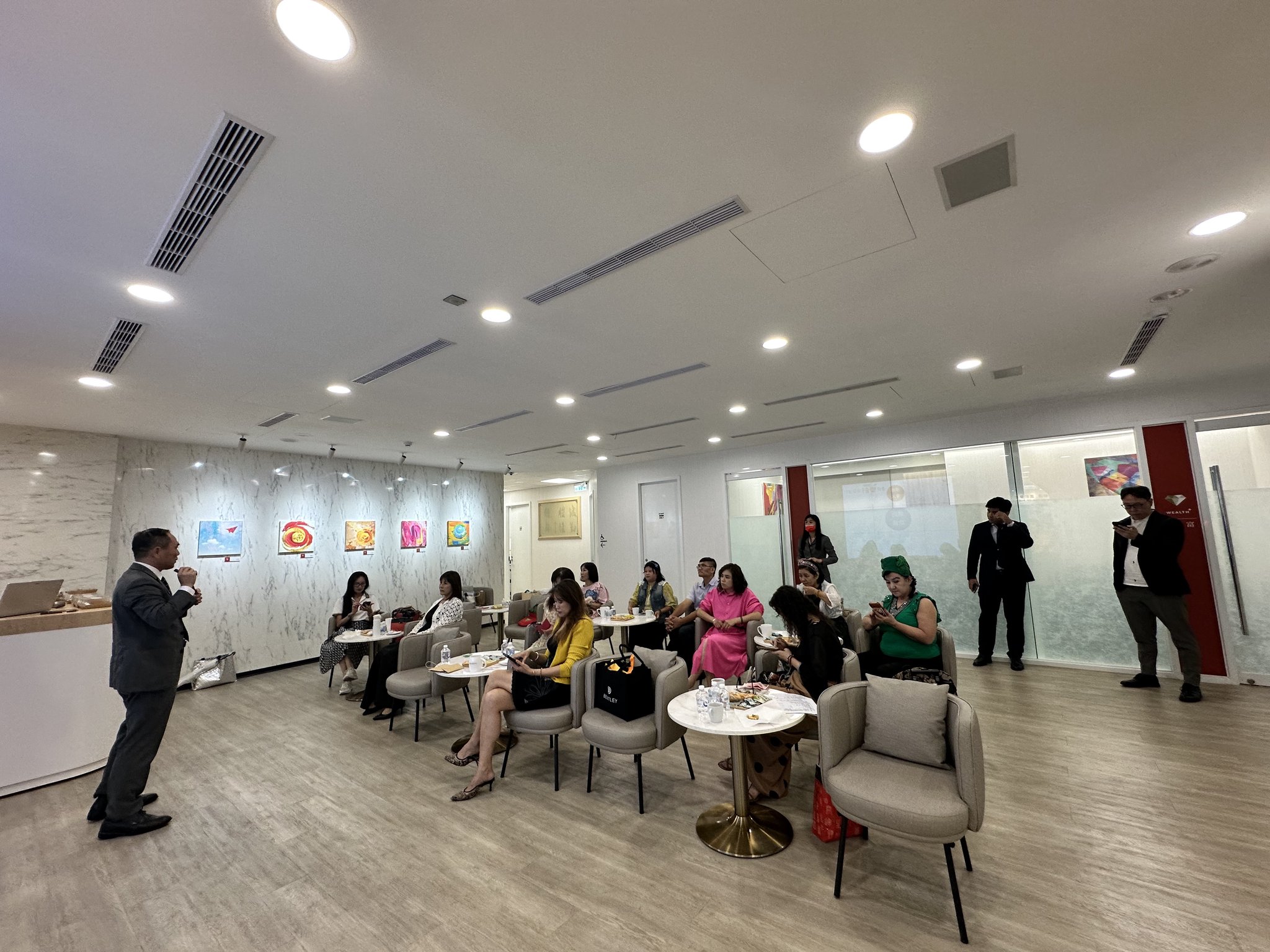 新仟禧8月份理監事會/理財講座 3