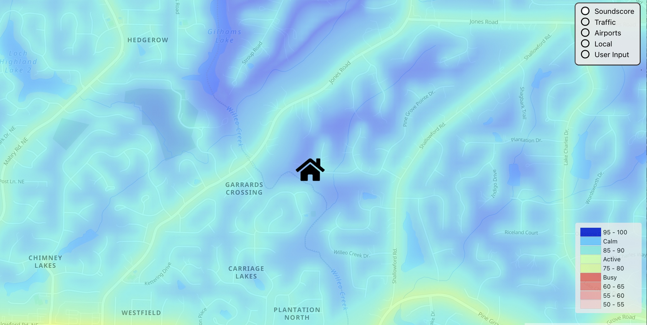 Neighborhood Noise Map