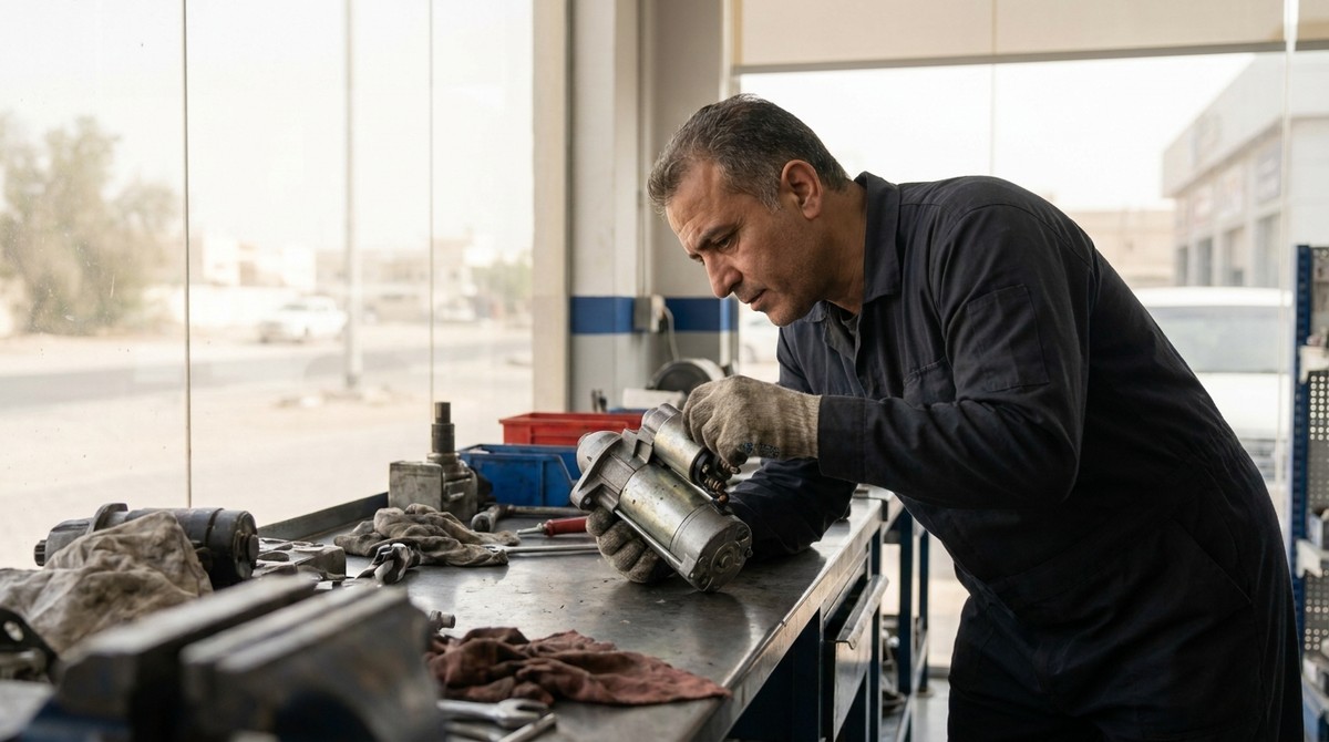 How to Diagnose and Fix a Car Click-No-Start in the UAE: Sourcing Used Starter Motors and Solenoids