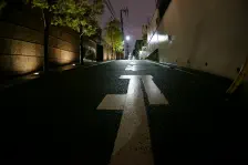 夜を歩く