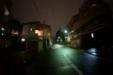 夜を歩く