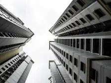 シンガポール郊外の高層公団住宅を周る / 世界一周5日目