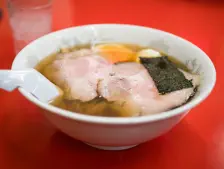 ブログ整理・佐野ラーメン・美味しそうに食べる