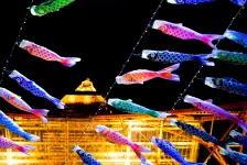 東京タワー鯉のぼり