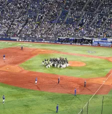 生観戦でのヤクルト優勝 / 2021年10月26日