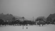 雪の松山 / 2022年2月22日