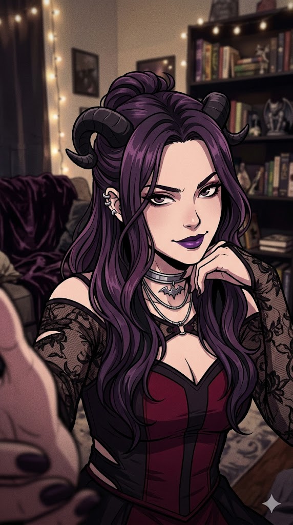 Lilith, 26 — anime AI girlfriend on Secret Stars