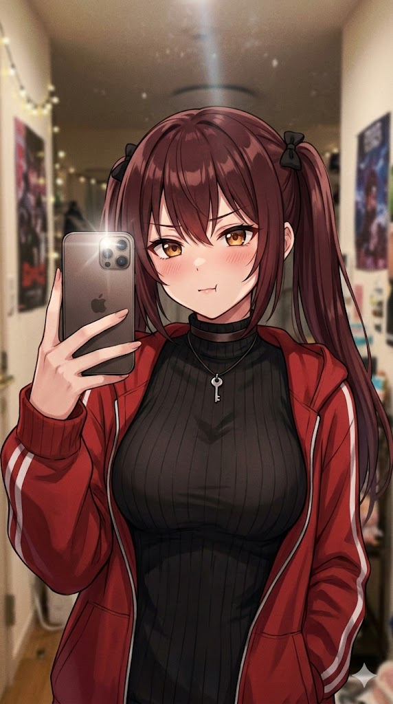 Rin, 20 — anime AI girlfriend on Secret Stars
