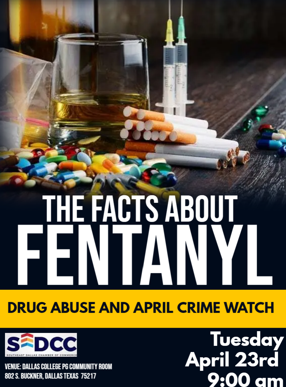 April 2024 Crime Watch Meeting And Fentanyl Facts