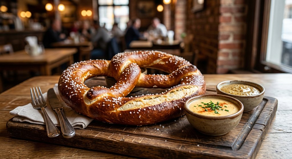 GIANT GERMAN PRETZEL