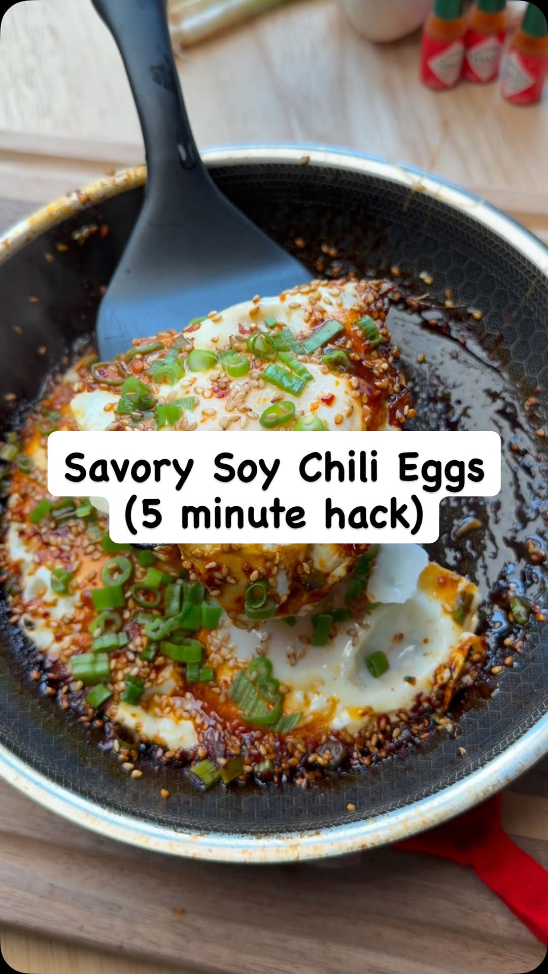 Savory Soy Chili Eggs