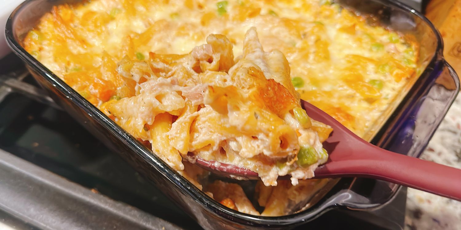 Tuna Alfredo Casserole