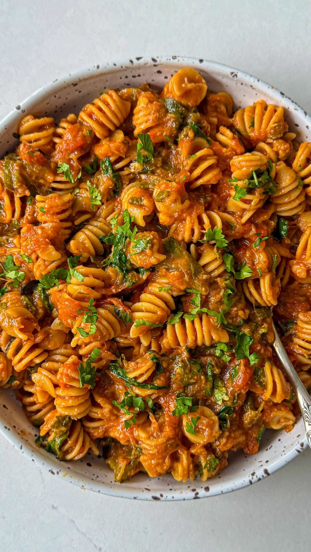 Easy Courgette and Tomato Pasta Sauce