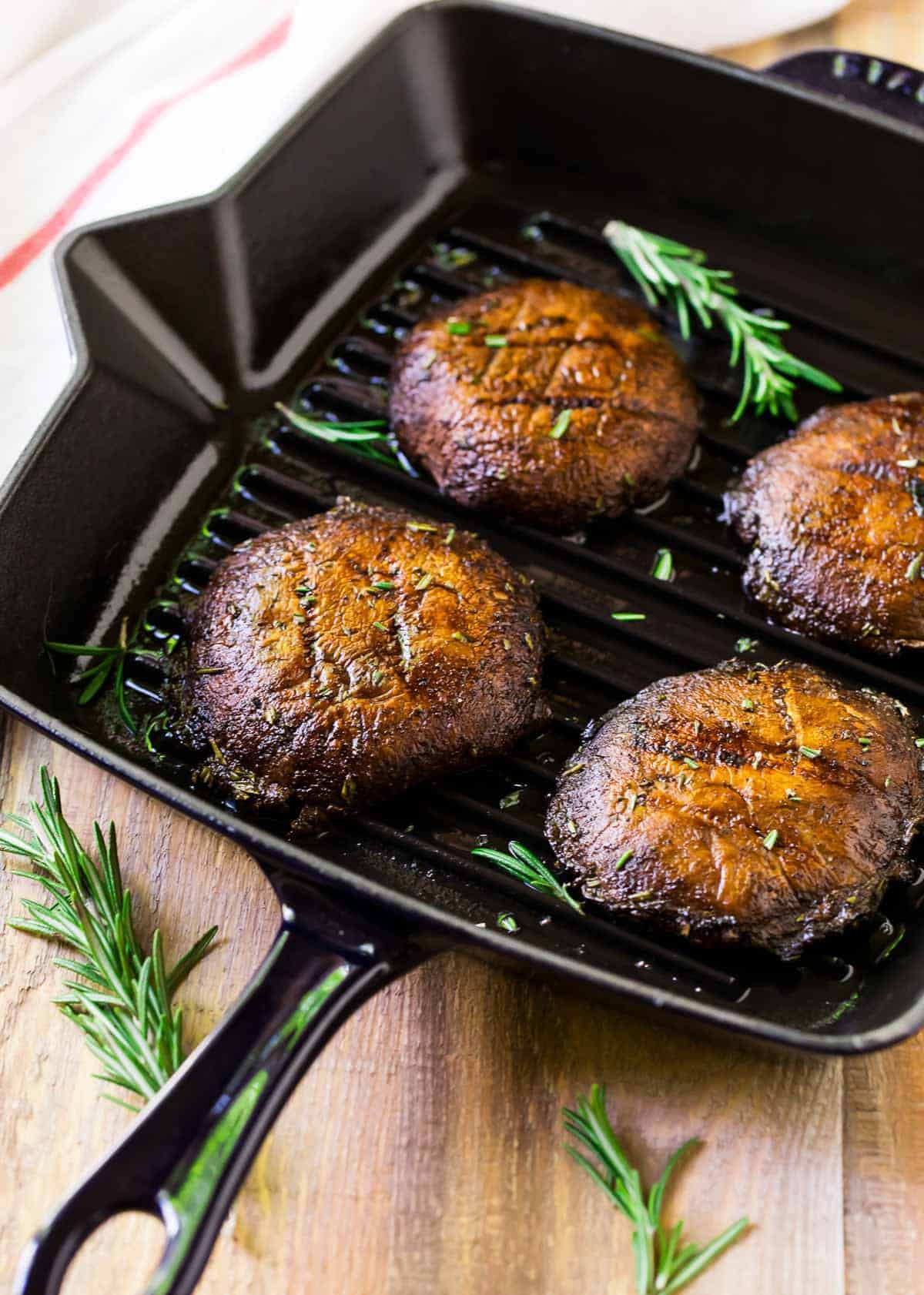 Grilled Portobello Mushrooms
