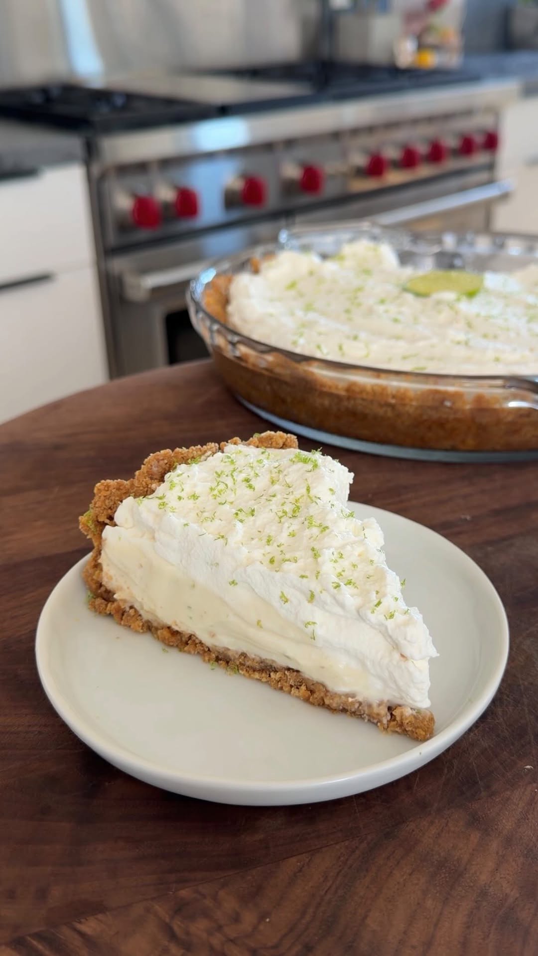 Healthier Key Lime Pie