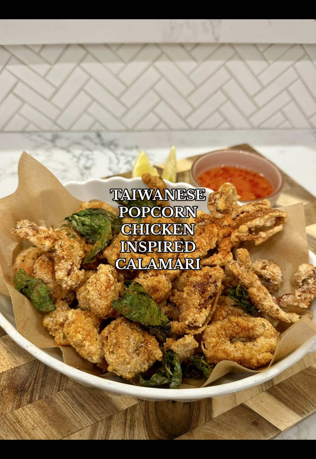Taiwanese Popcorn Chicken Inspired Calamari