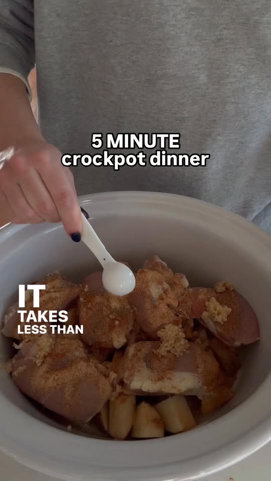 Crockpot Chicken and Potatoes