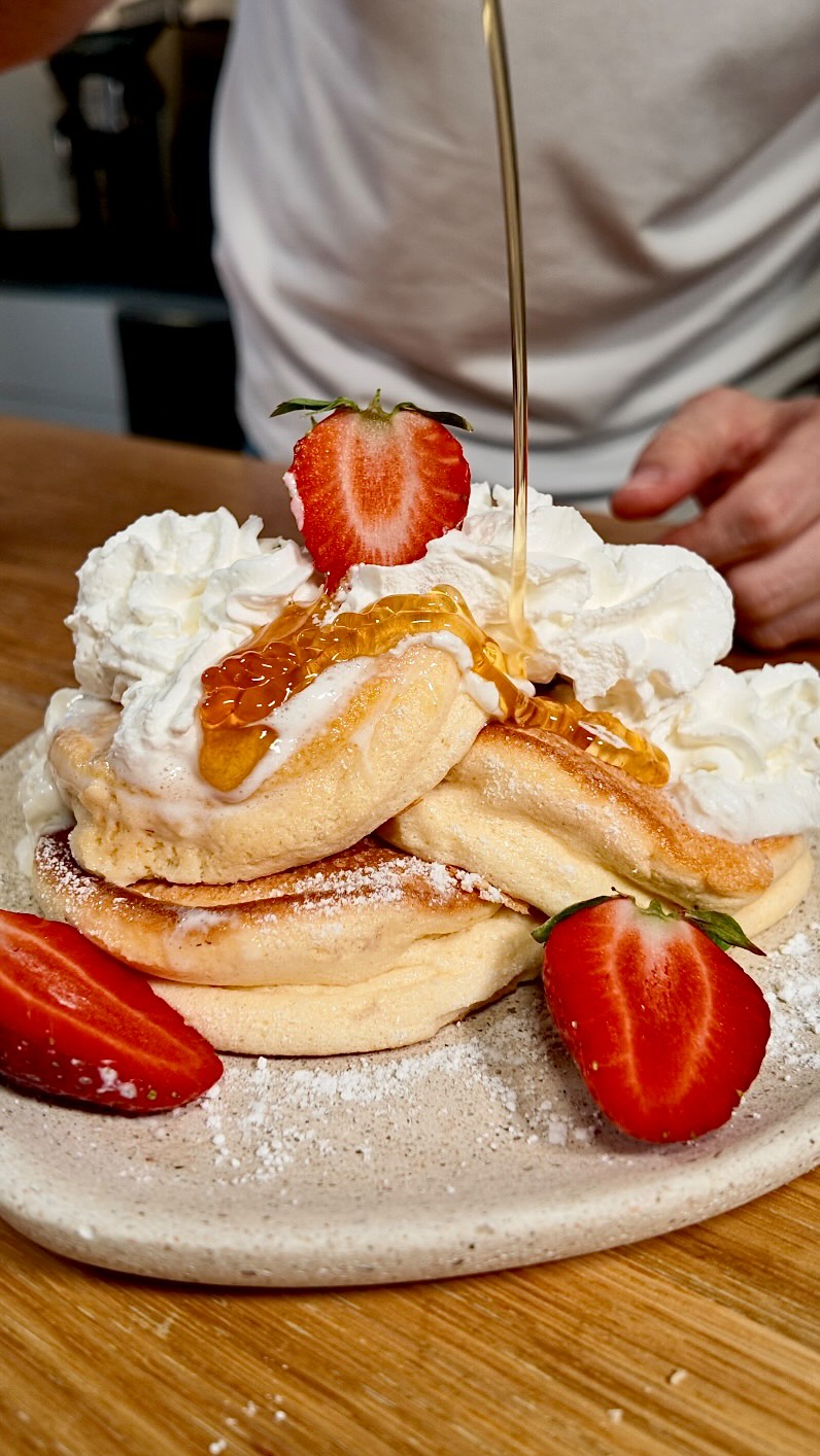Fluffy Japanese Pancakes