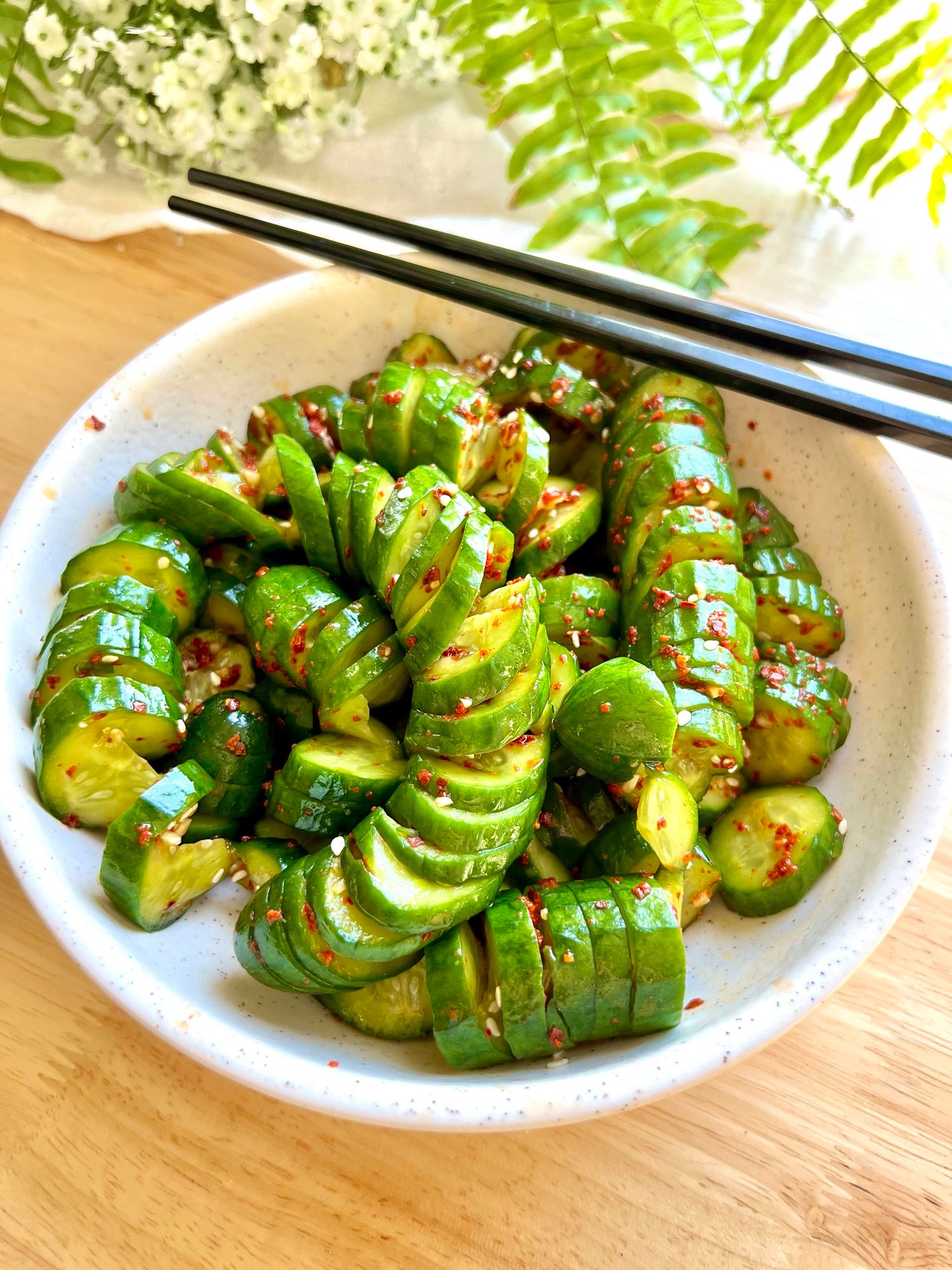 Spicy Asian Cucumber Salad