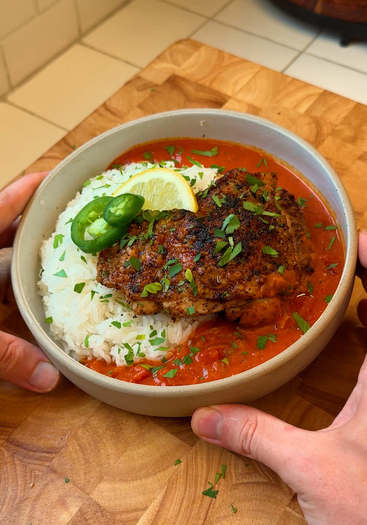 Brazilian Spicy Coconut Chicken