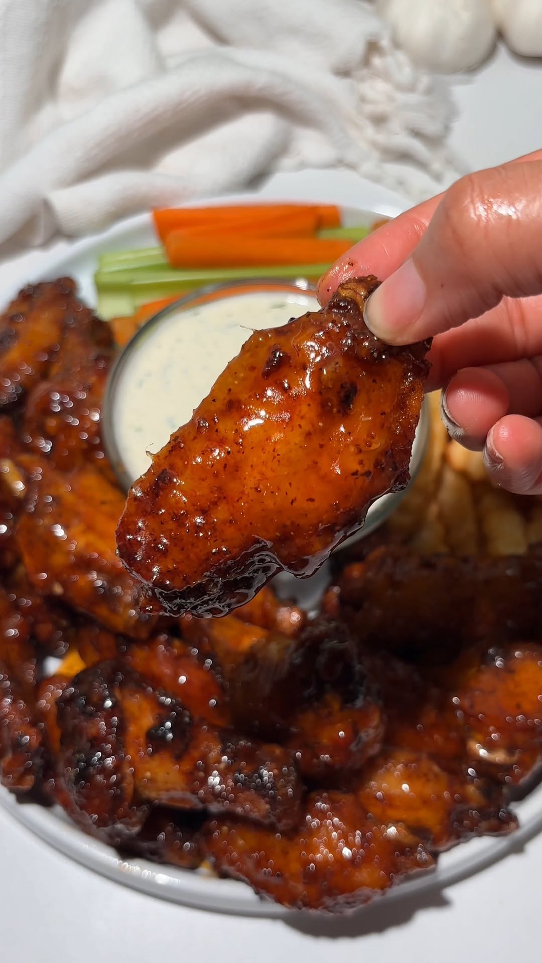 Hot Honey Lemon Pepper Wings