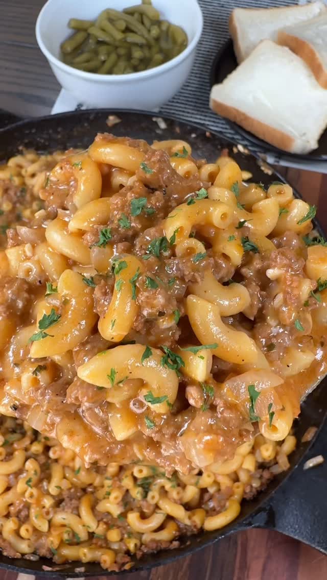 Cheesy Hamburger Helper