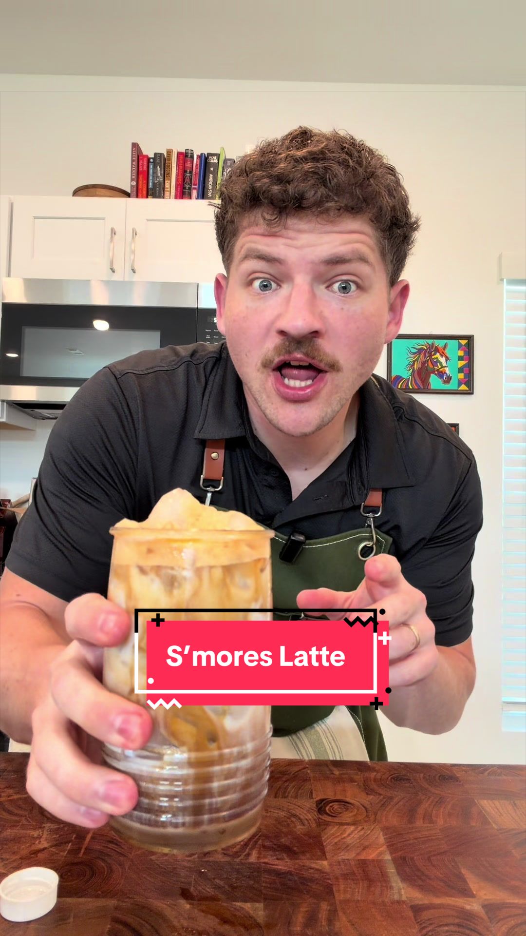 Iced S'mores Latte