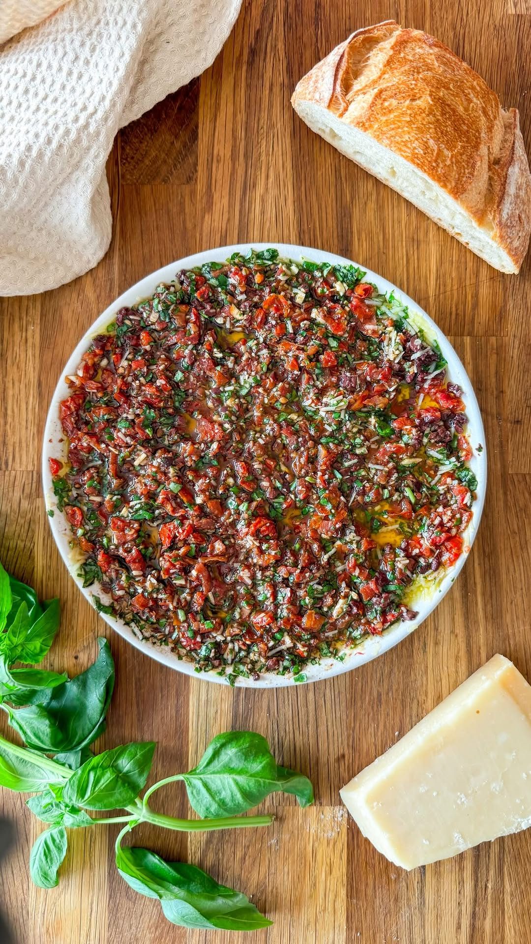 Sun-Dried Tomato and Parmesan Appetizer