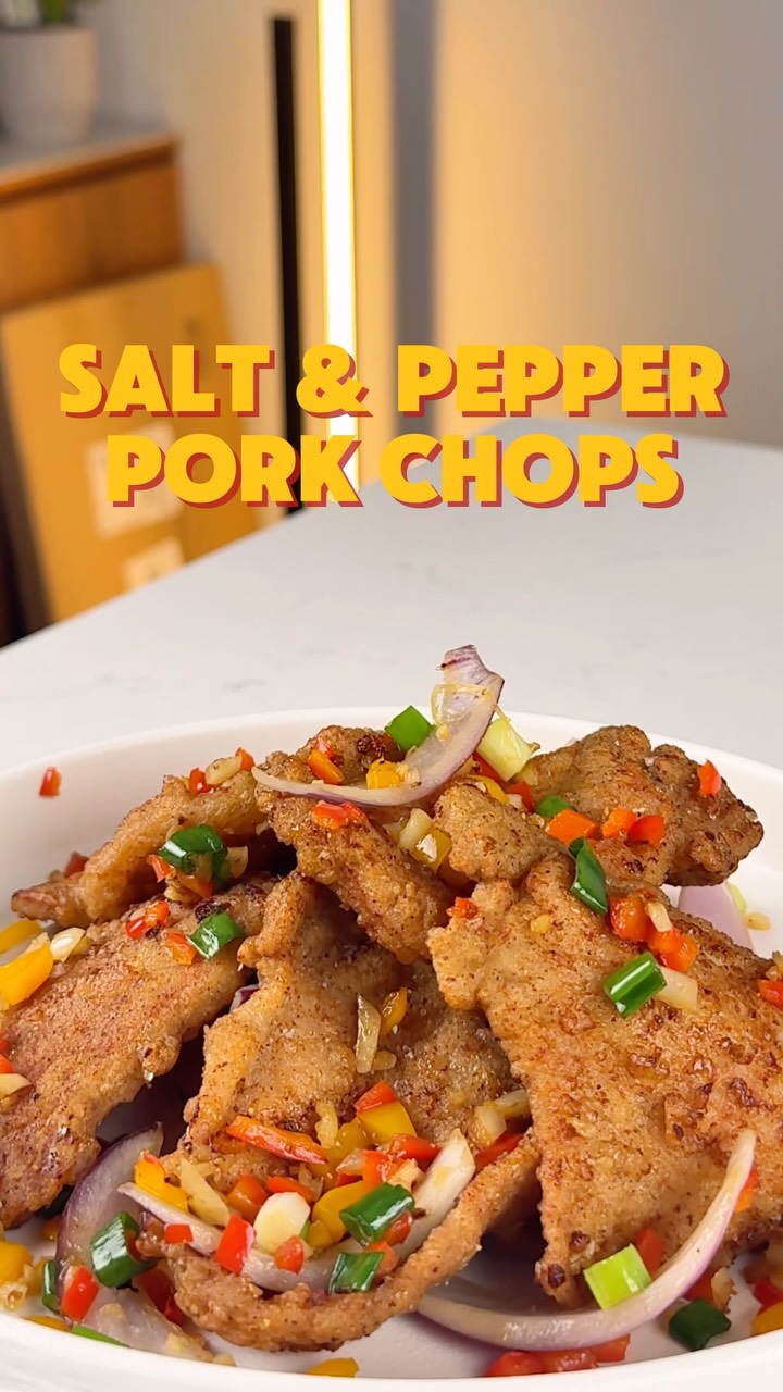 Chinese Restaurant-Style Salt & Pepper Pork Chops
