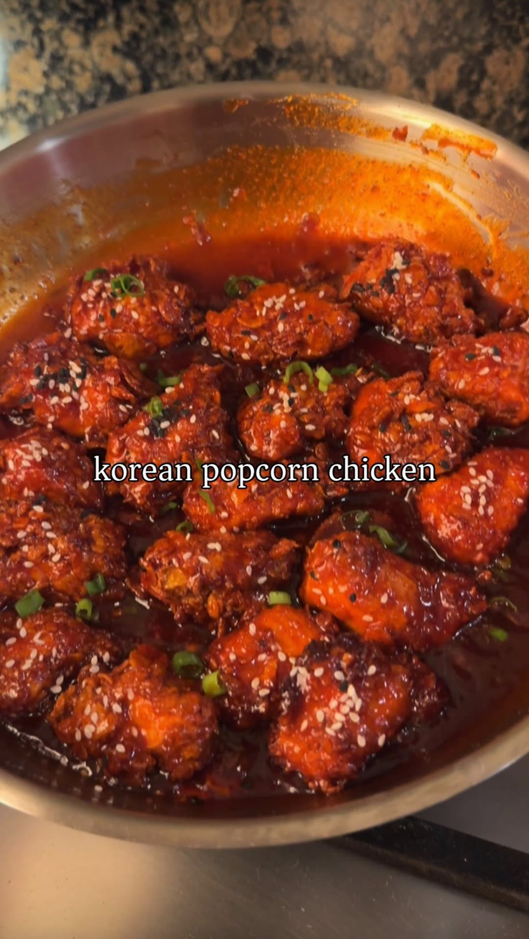 Korean Popcorn Chicken