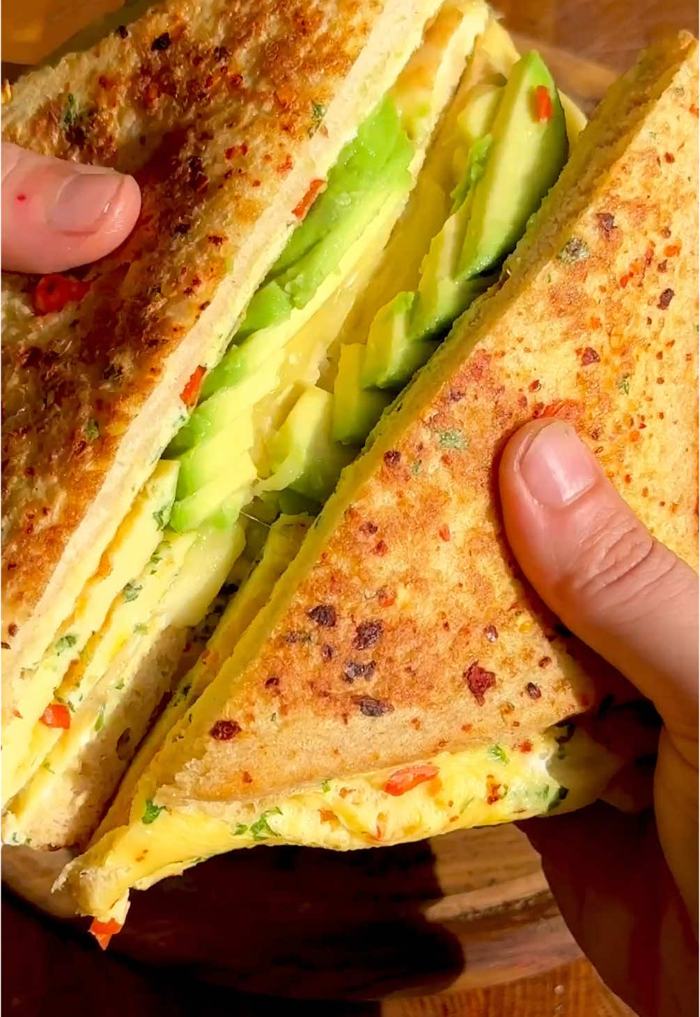 One-Pan Egg and Avocado Toast
