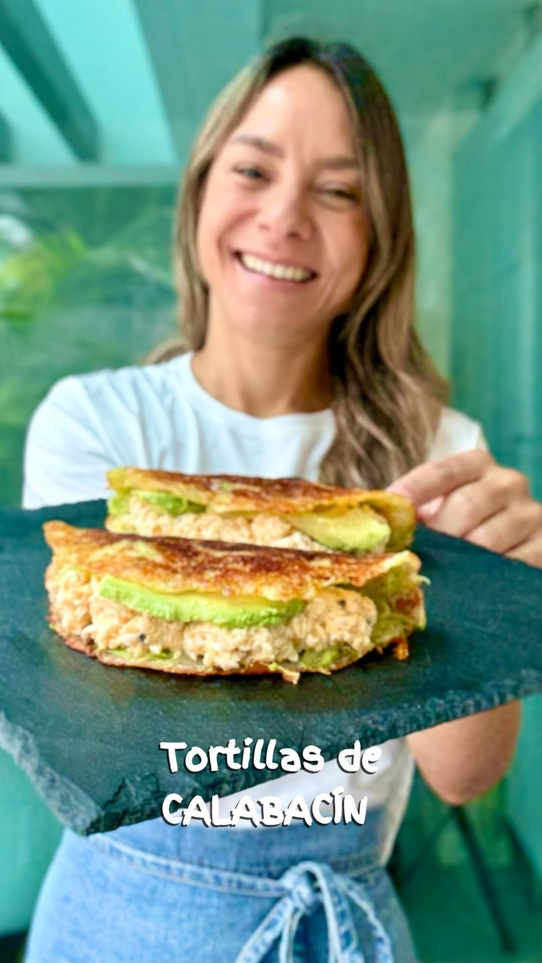 Flourless Zucchini Tortillas