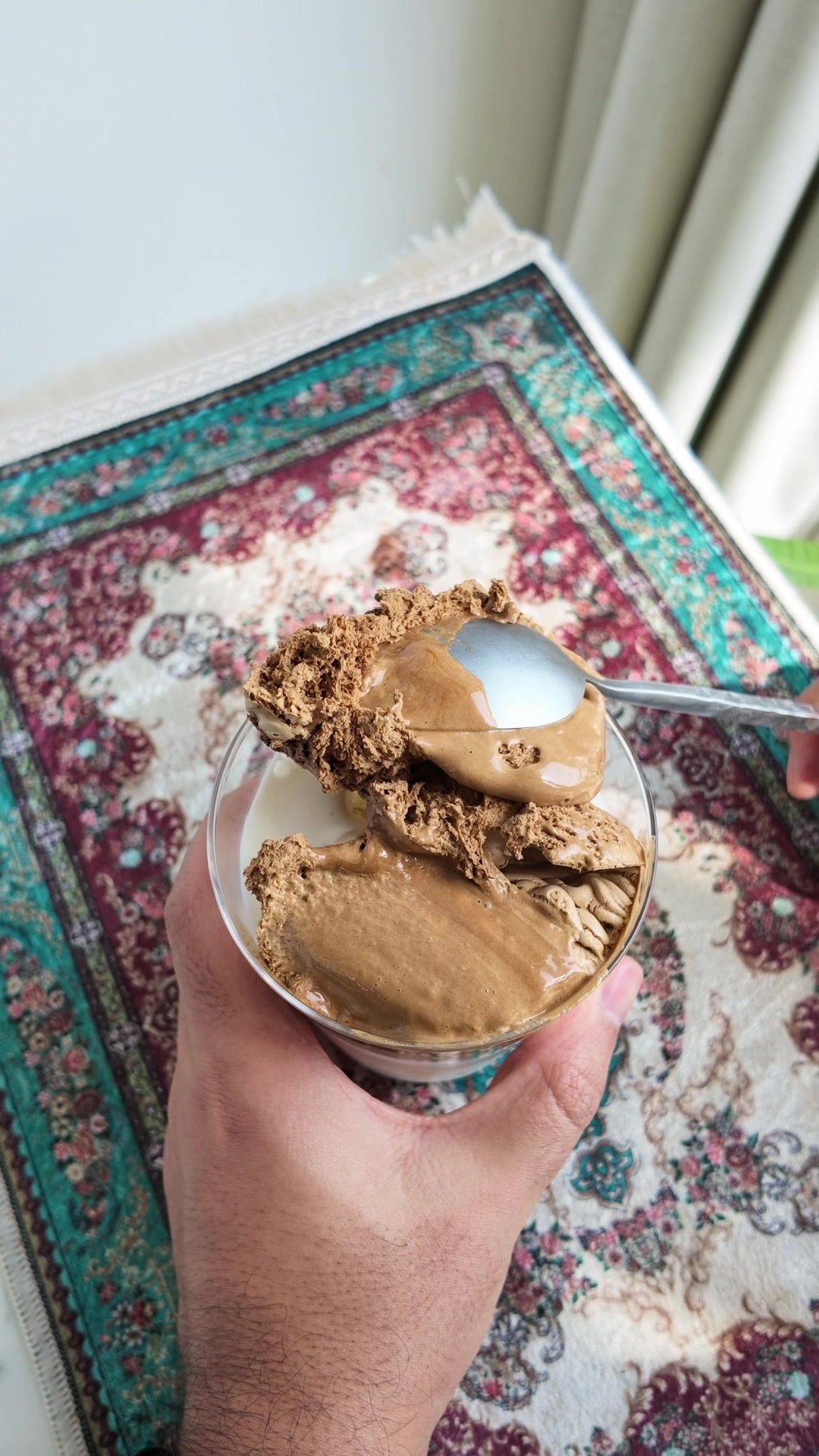 Frozen Whipped Honey Coffee