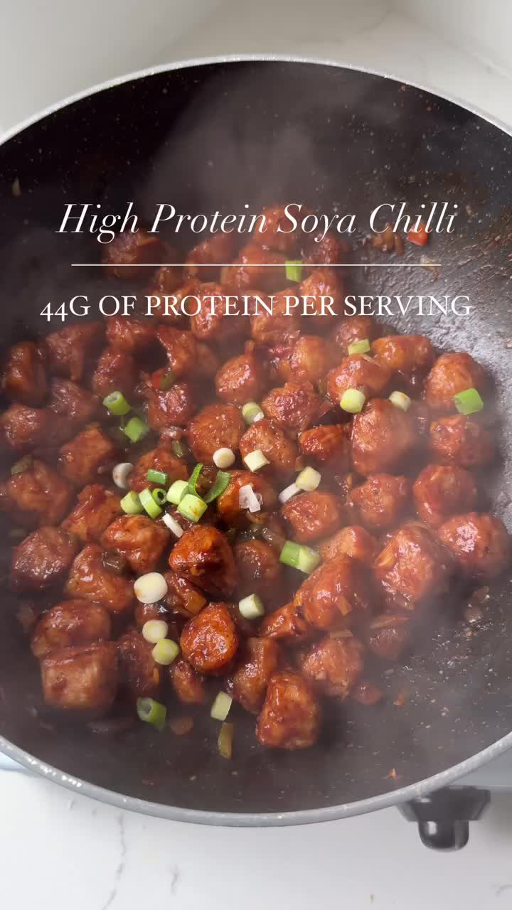 High-Protein Soya Chilli