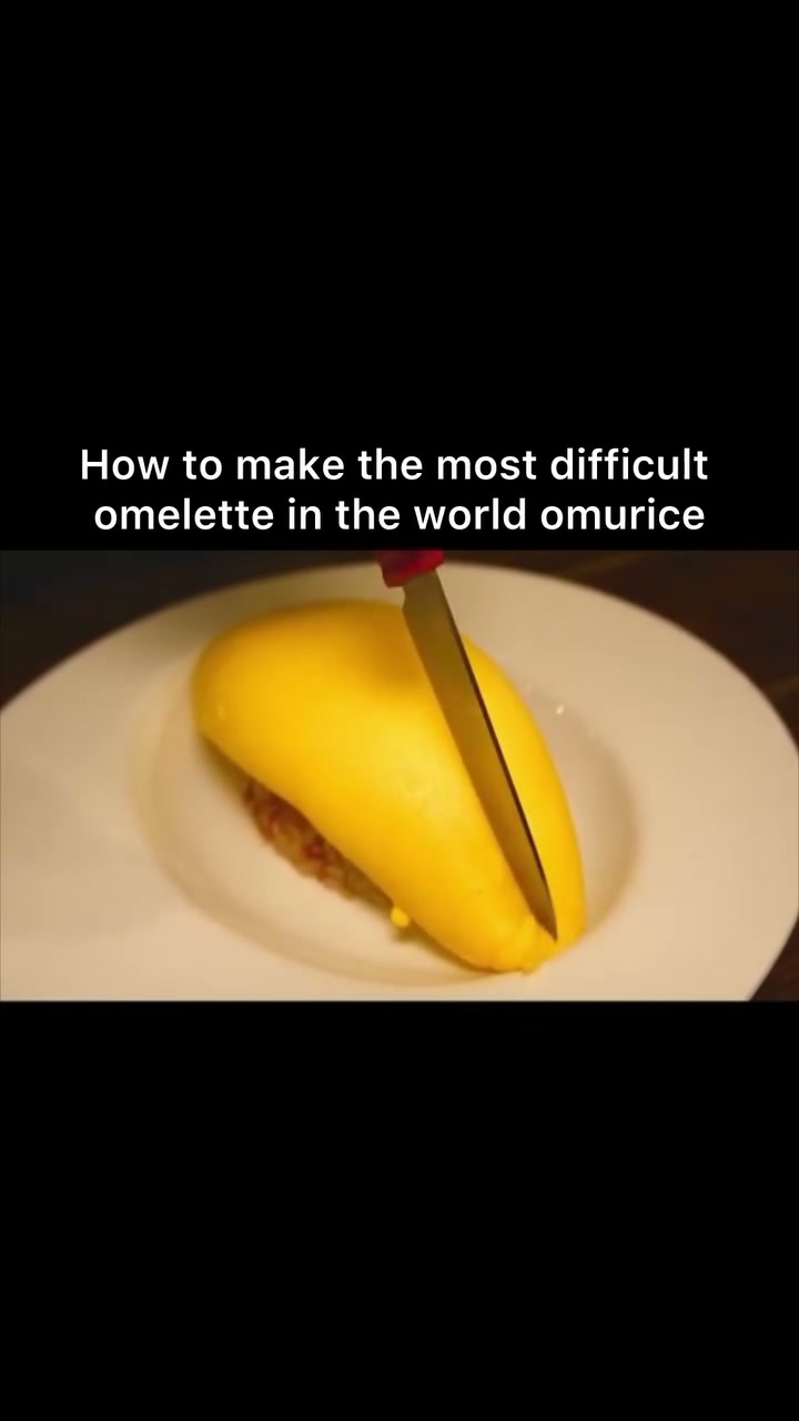 Omurice (Japanese Omelet over Rice)