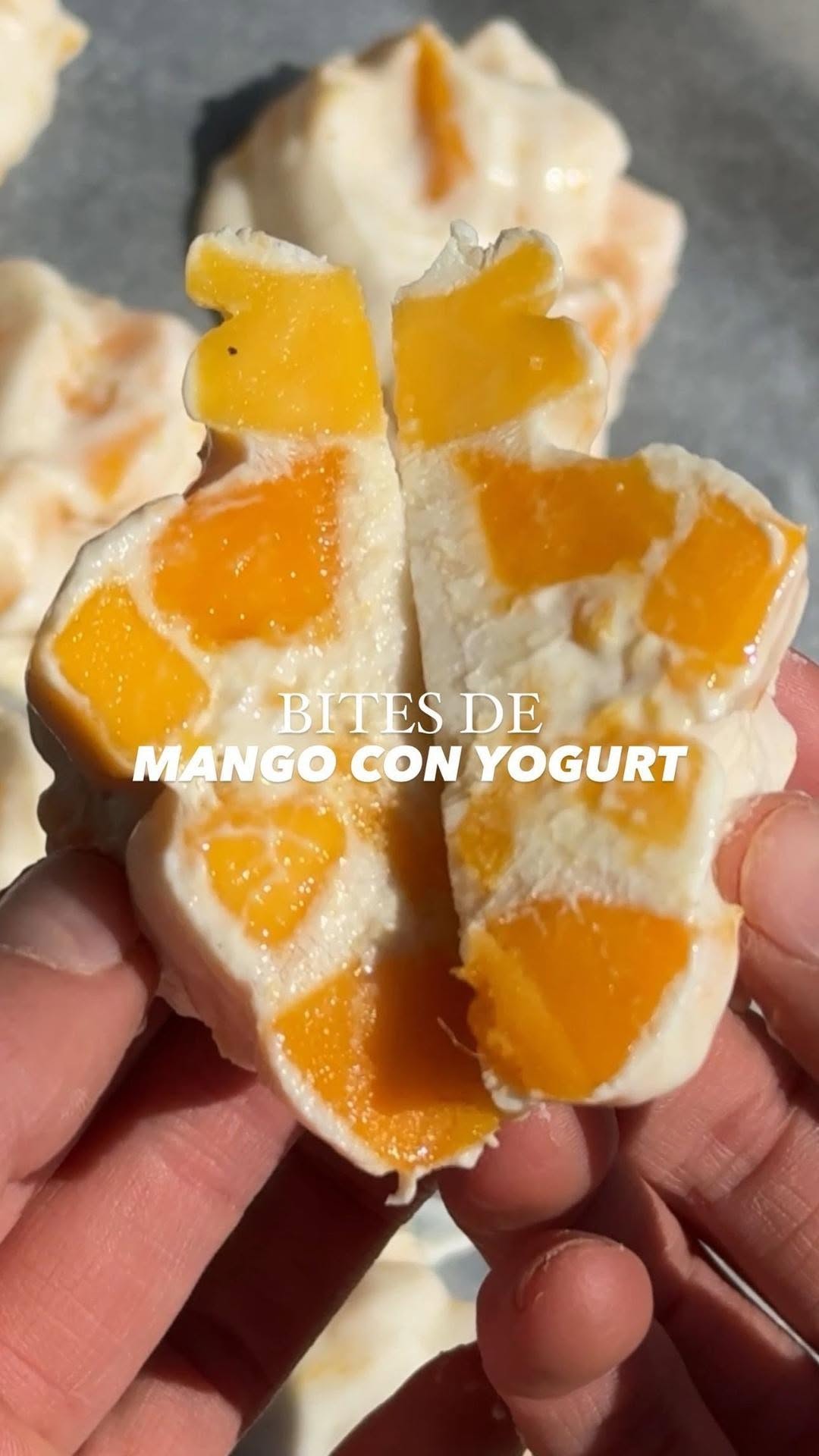 Mango Yogurt Bites