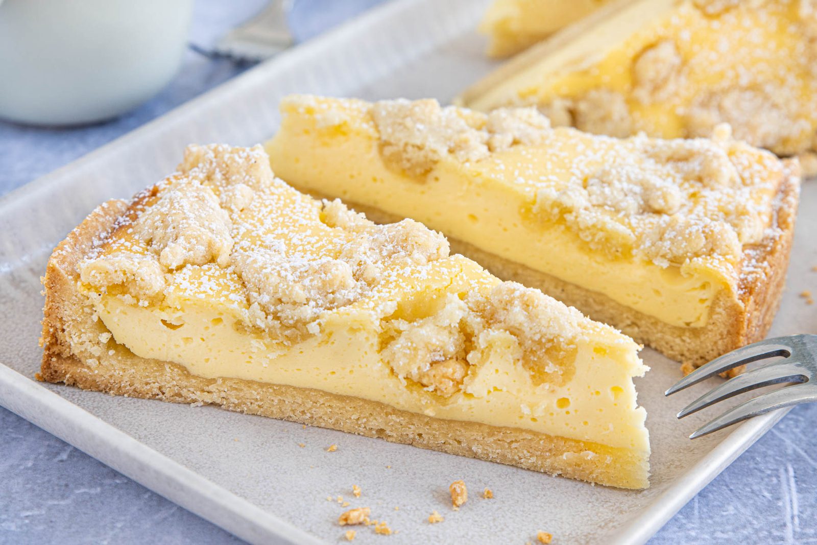 The Best Quark Cake with Crispy Butter Streusel from a Springform Pan